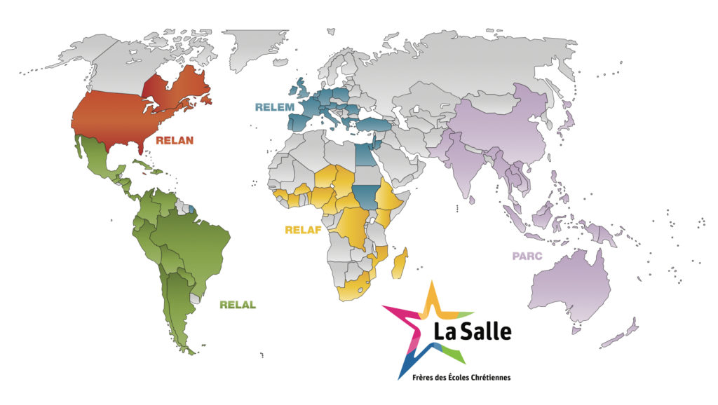 Réseau La Salle dans le monde