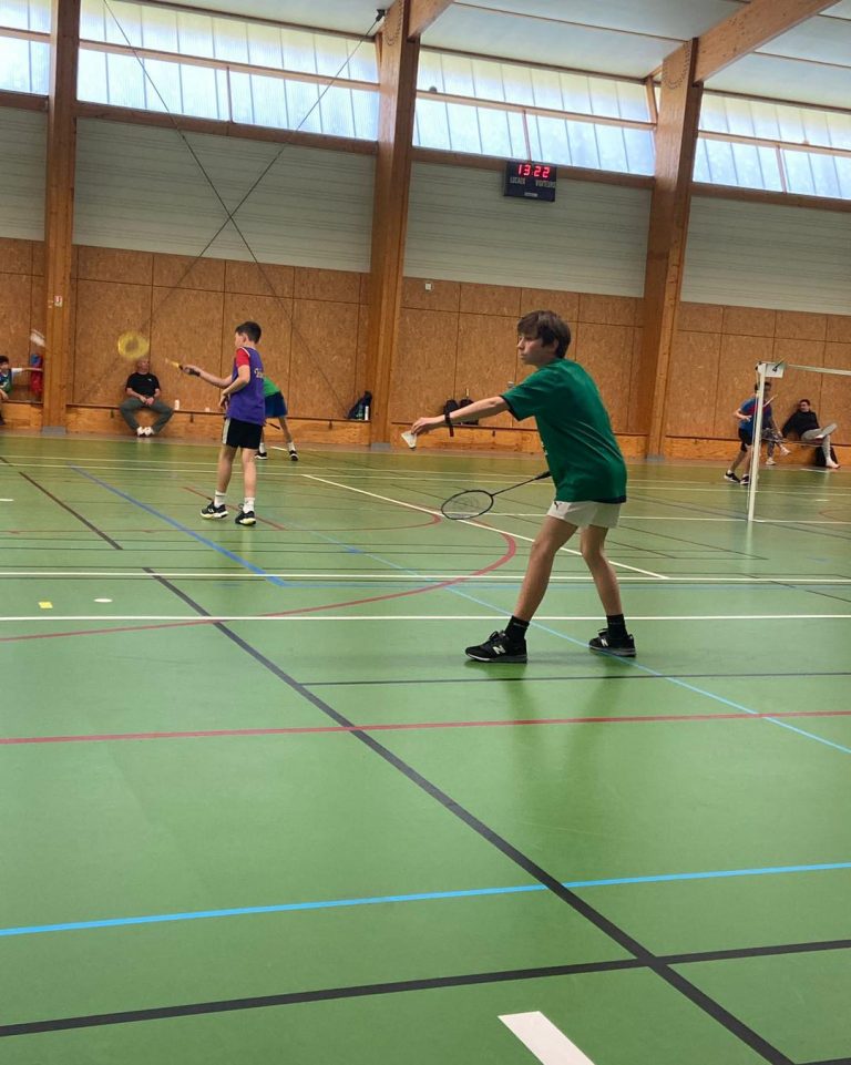 Championnat badminton