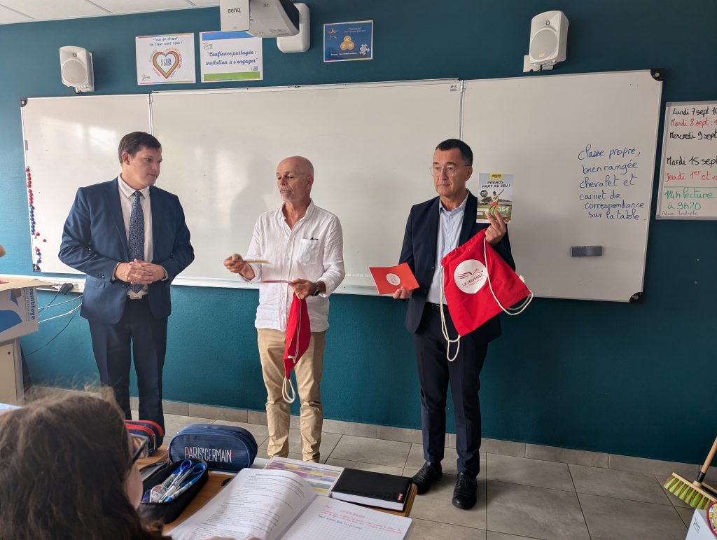 Kits rentrée 6e Conseil Départemental